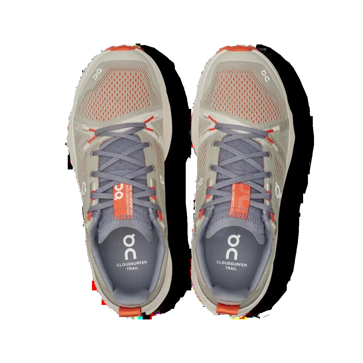 Zapatillas - Trail - Mujer - CloudTec, Missiongrip - Gris/Naranja 2/5