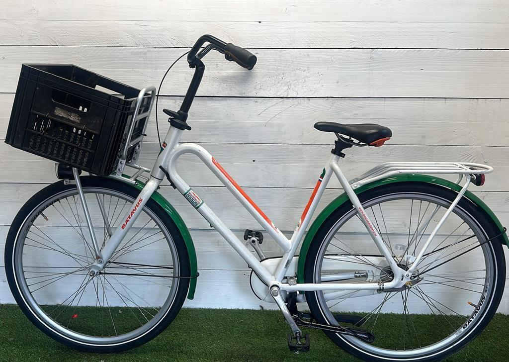 Batavus moederfiets stadsfiets bike, wit 3/3