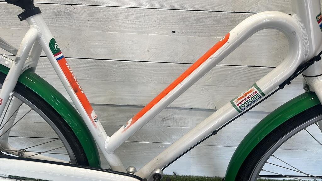 Batavus moederfiets stadsfiets bike, wit 2/3