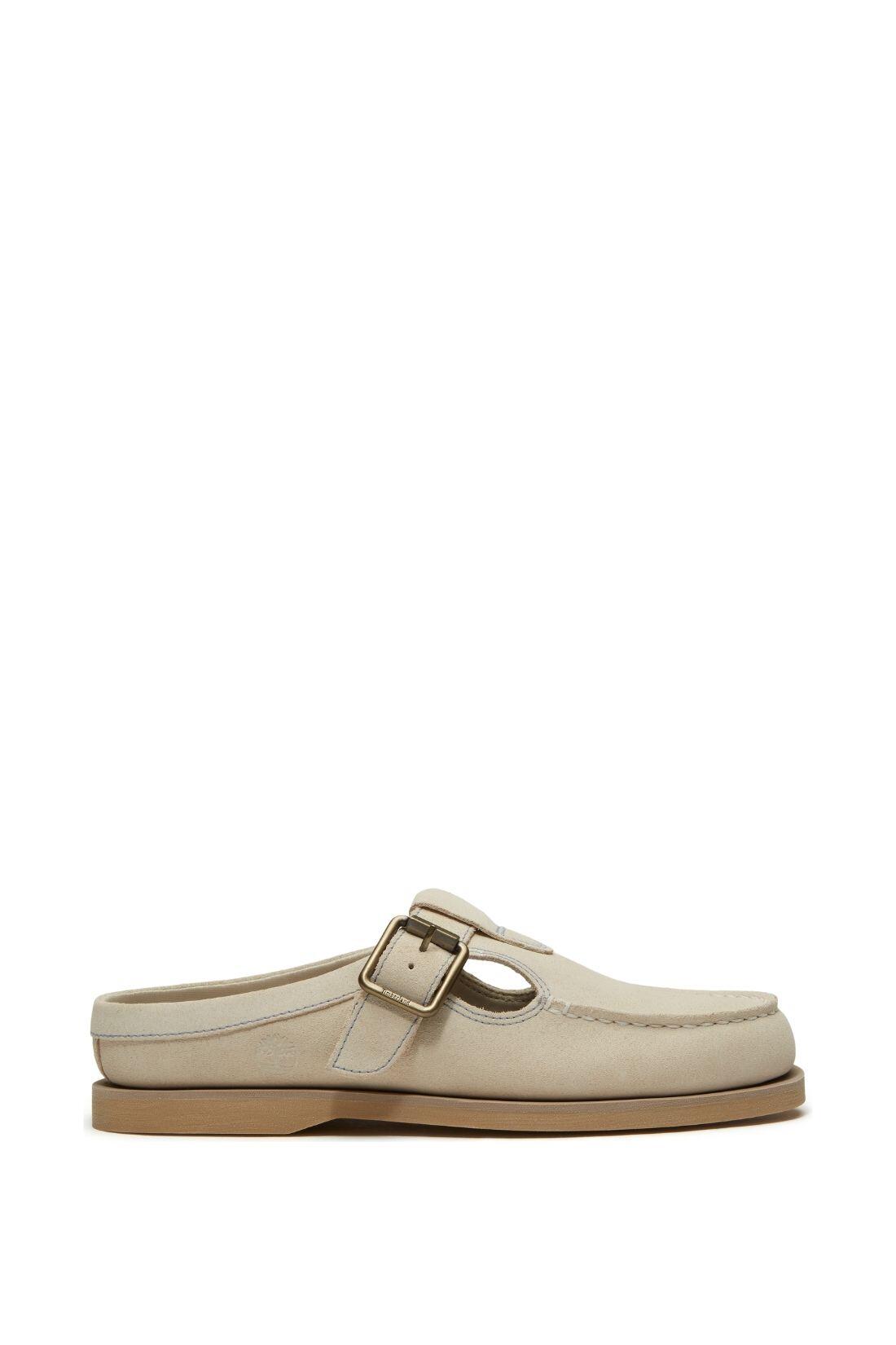 Loafers van boot - dames - volle nerfleer, verstelbare gesp - Classic - zand 1/5