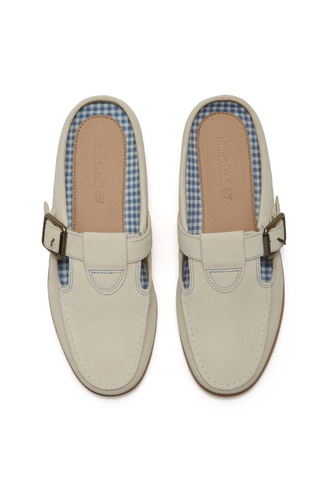 Loafers van boot - dames - volle nerfleer, verstelbare gesp - Classic - zand 4/5
