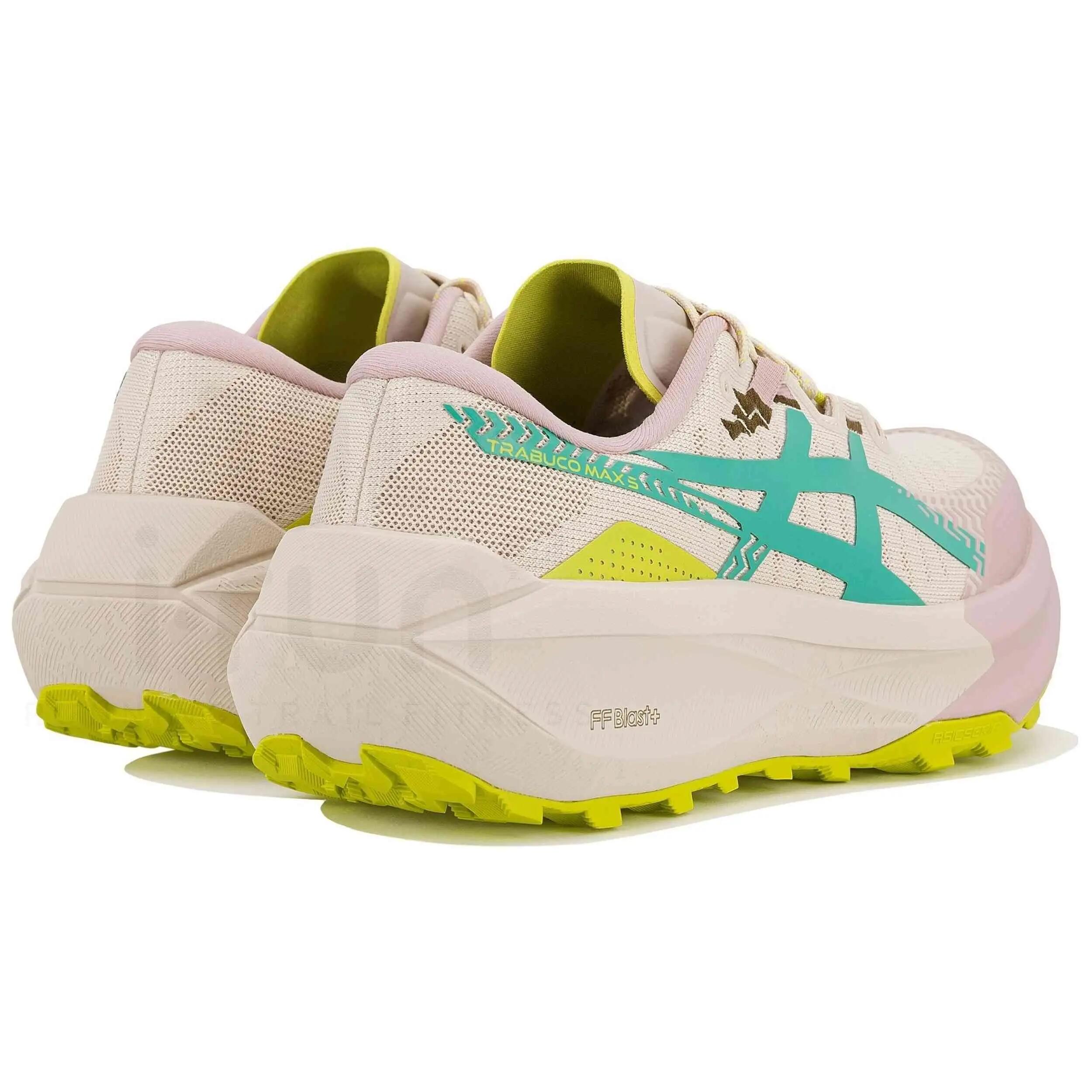 Wanderschuhe Asics Modell Zapatillas ASICS Trabuco Max 5 blanco rosác für frauen 4/4