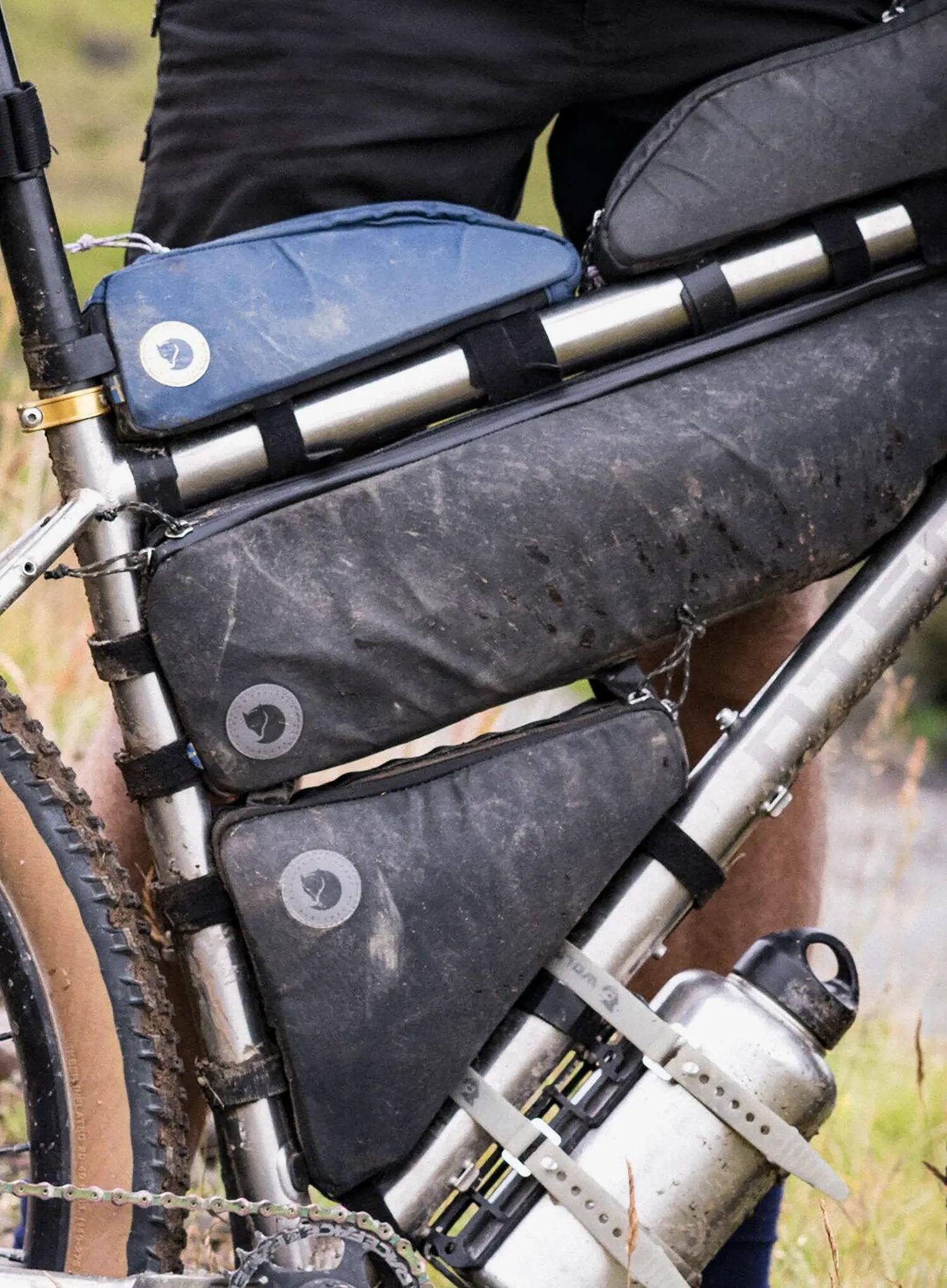 Torba na ramę roweru Fjallraven Hoja Triangle Frame Bag - black 7/7