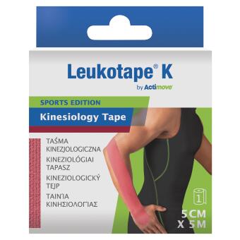 Taśma do kinesiotapingu sportowa LEUKOTAPE by ACTIMOVE elastyczna 3/3