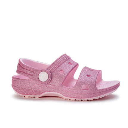 Sandały dziecięce sportowe Crocs CLASSIC CROCS GLITTER SANDAL T