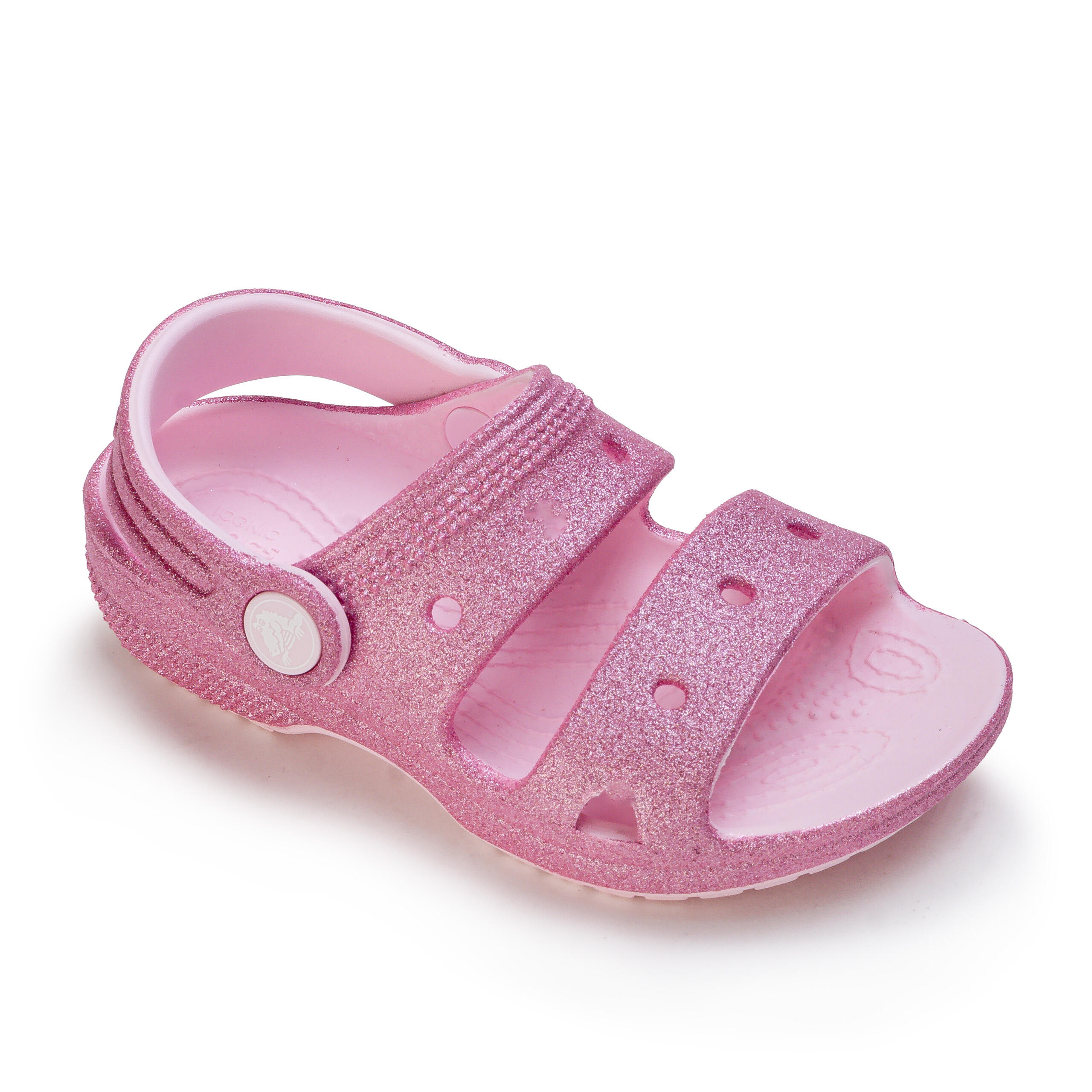 Sandały dziecięce sportowe Crocs CLASSIC CROCS GLITTER SANDAL T 5/5