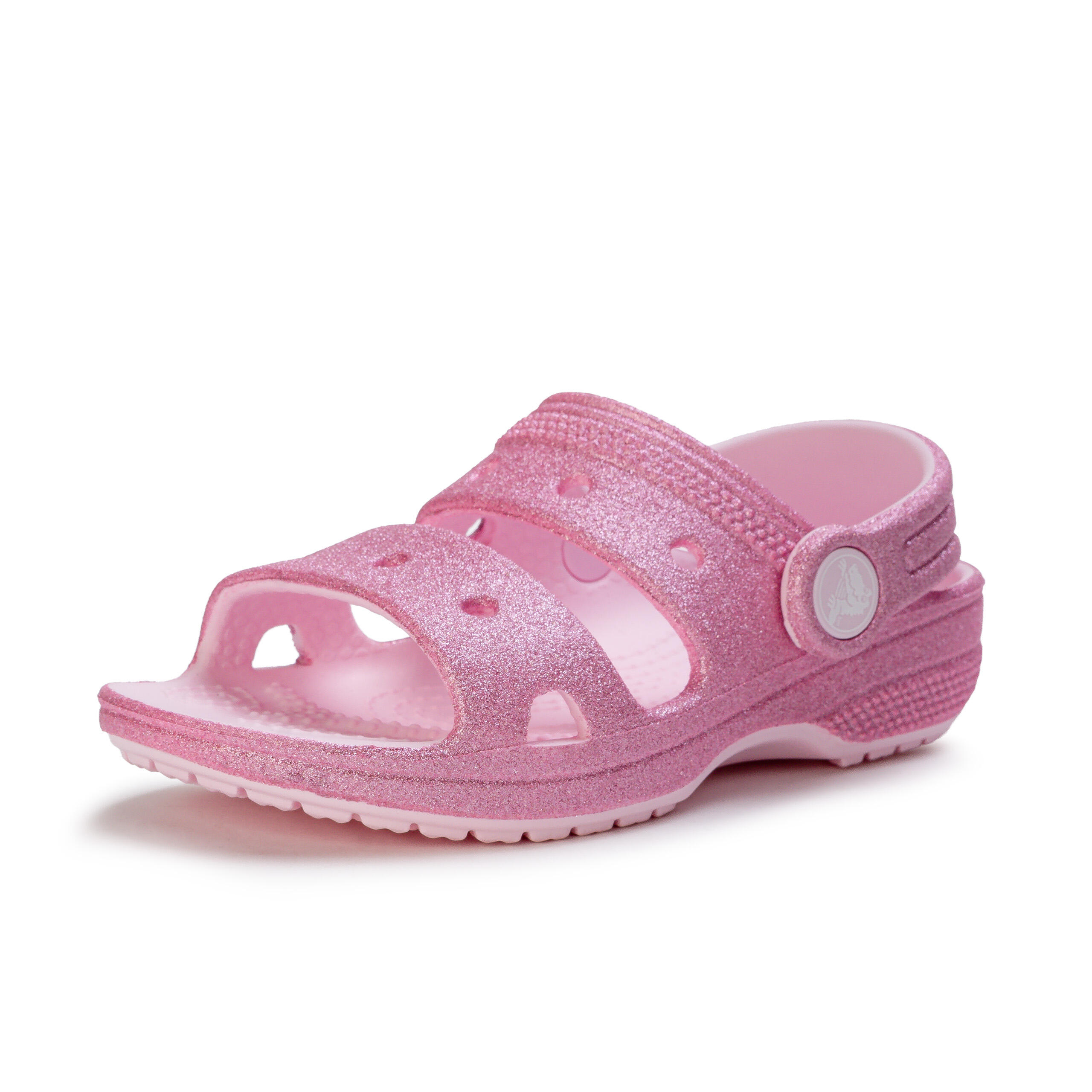 Sandały dziecięce sportowe Crocs CLASSIC CROCS GLITTER SANDAL T 2/5
