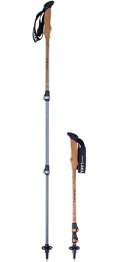 Bâton randonnée - alu 7075, liège - nature stick light 125 2/3