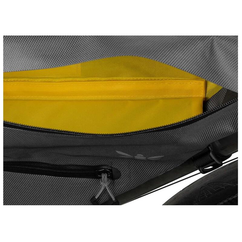 Geanta cadru bicicleta Expedition Full Frame Pack 7.5 litri - gri negru galben
