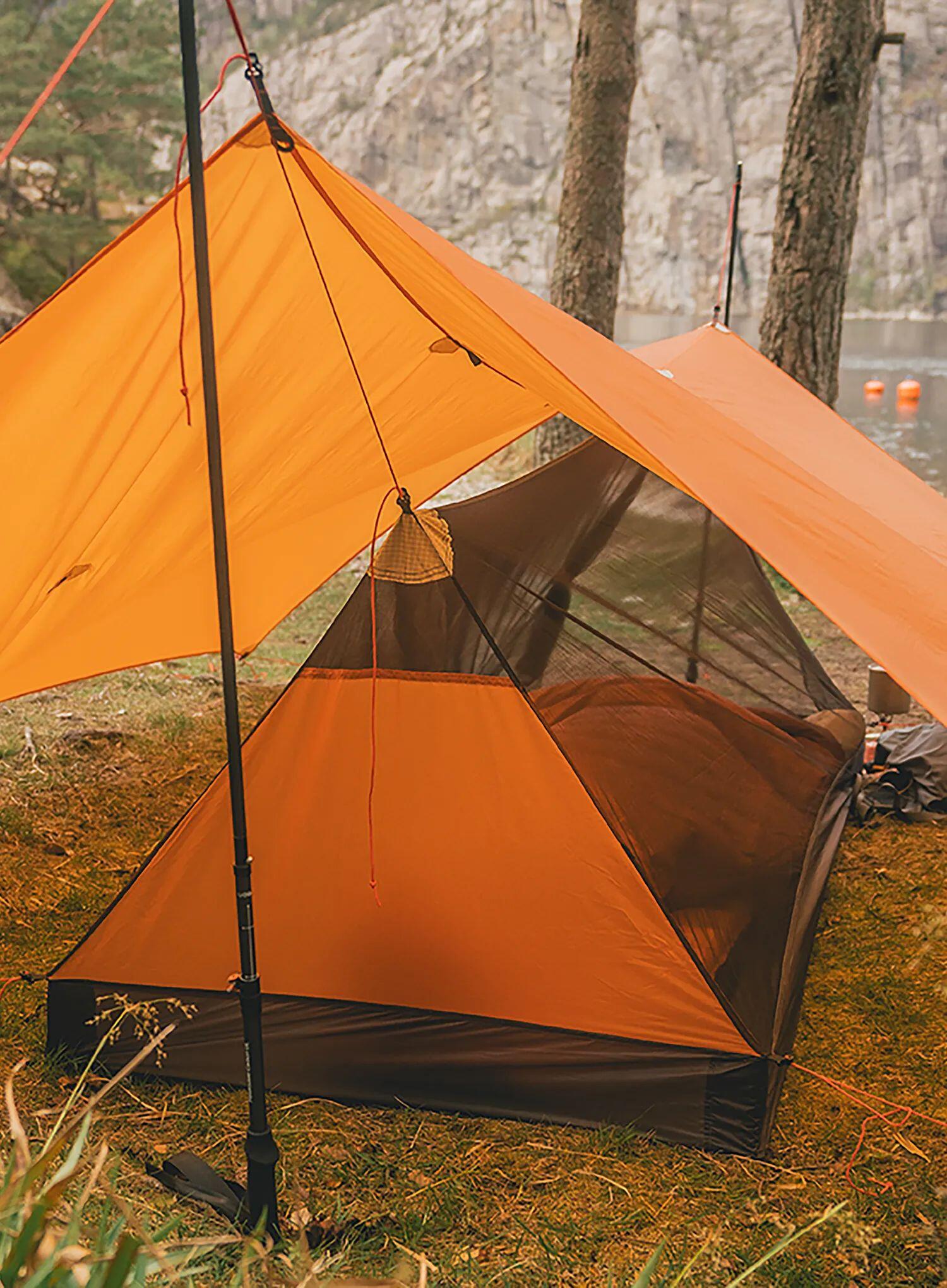 Namiot jednoosobowy Robens Vestis 1 Mesh Tent UL - orange 5/7