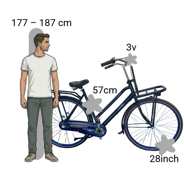 Bicicleta usada Sparta Pick-Up 2/4