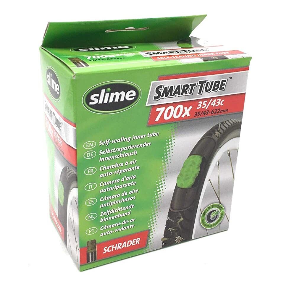 Tube intérieur auto-obturant Slime 700 x 35/43C - Lime 2/5