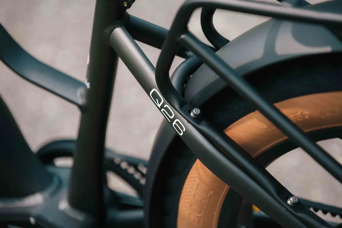 Fatbike elettrica - Q26 - 26 pollici Nero 7/8
