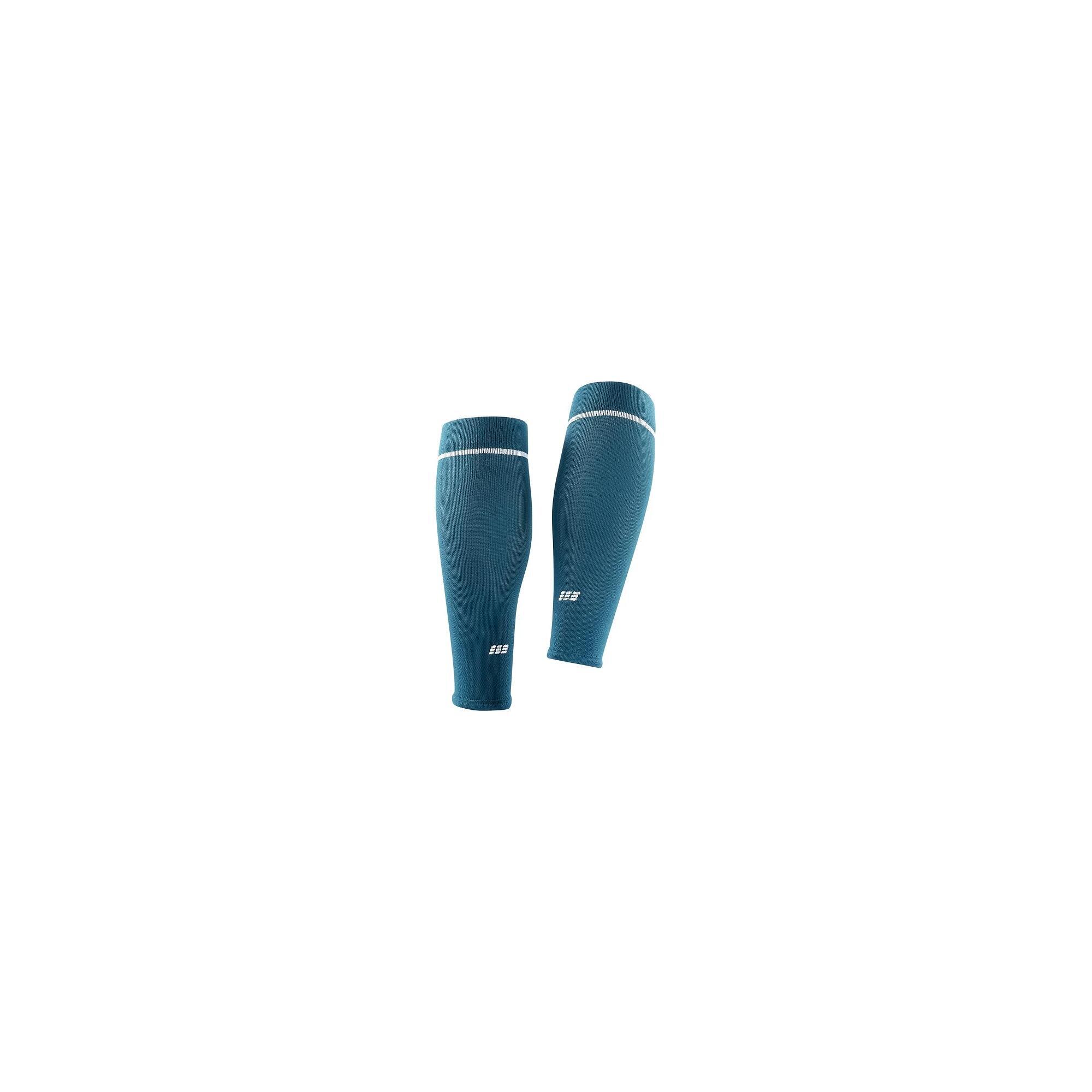 Jambiere compresie gamba - Essential Calf Sleeves - Albastru aerobic air