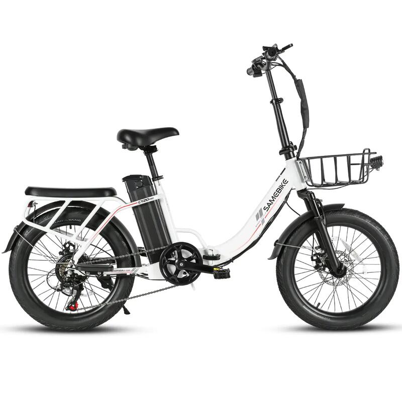 Bicicletă electrică pliabilă de oraș SAMEBIKE CY20 Pro cu Shimano 7