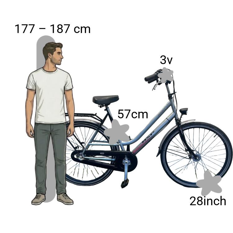 Bicicleta usada BSP Avisio 2/4