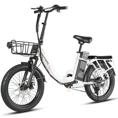 Samebike cy20 pro opvouwbare elektrische stadsfiets met shimano 7