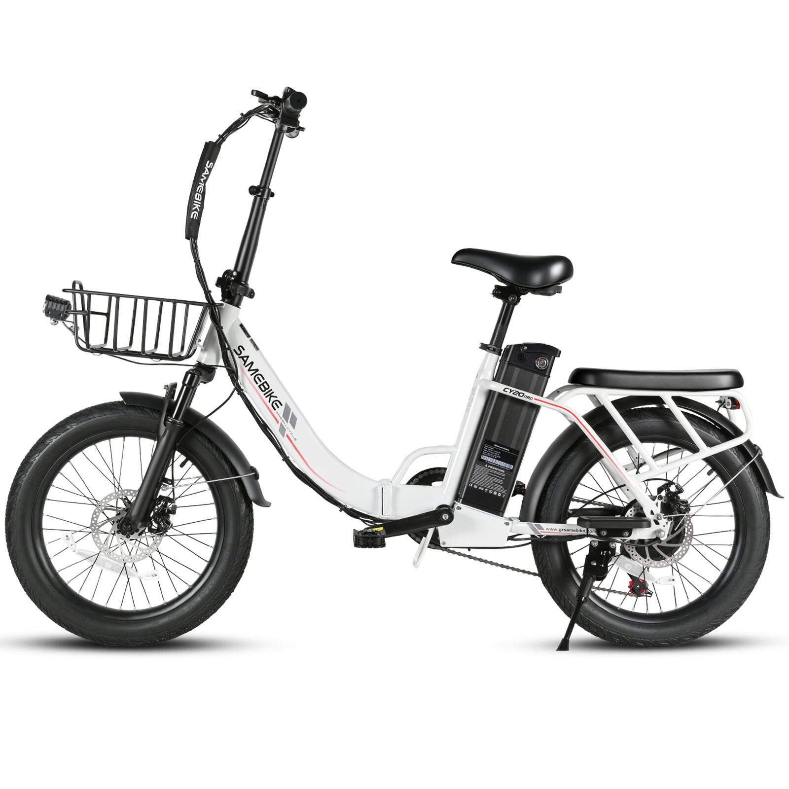Opvouwbare e-bike Samebike CY20 PRO 20×3.0 inch banden 2/9