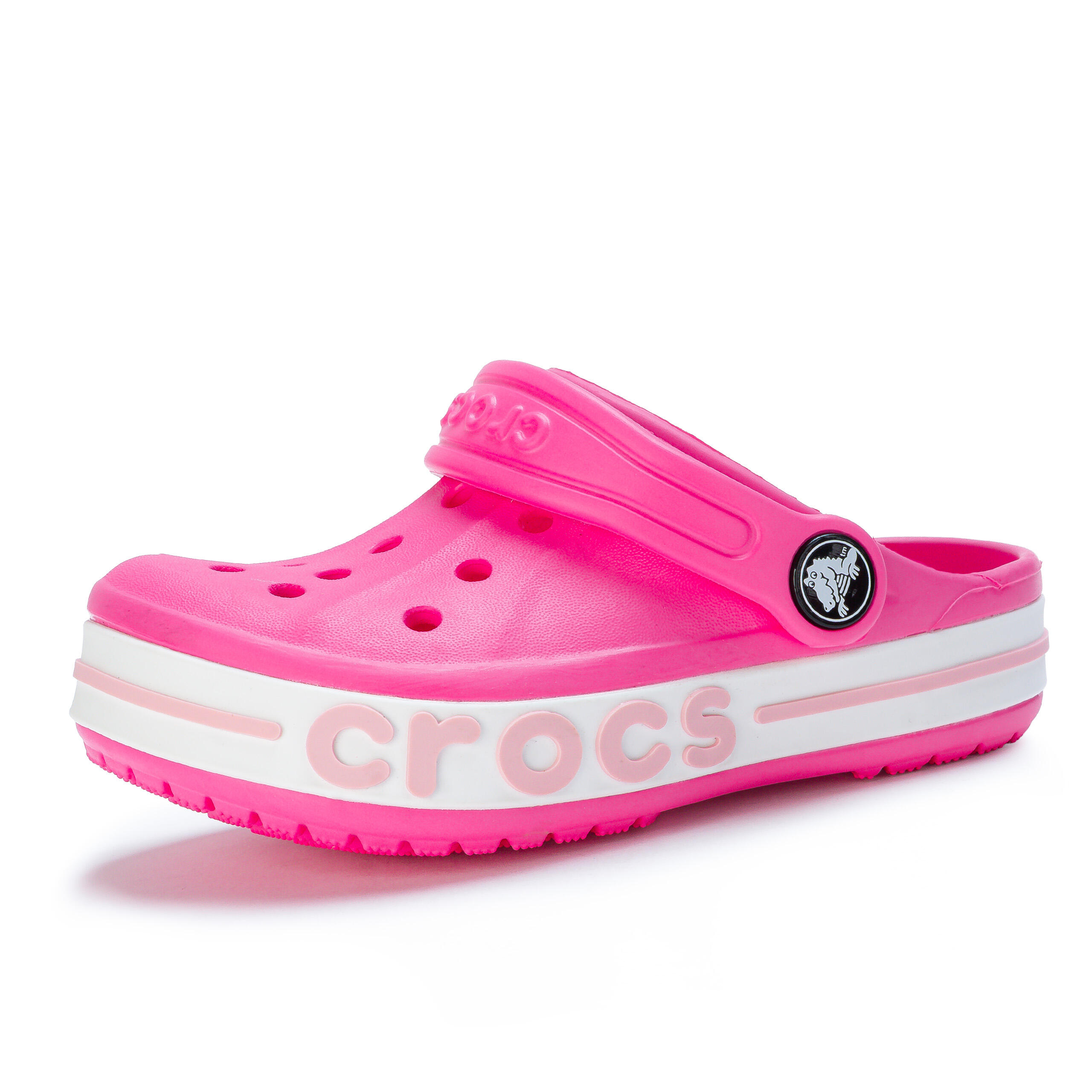 Klapki chodaki dziecięce na basen na plażę  Crocs BAYABAND CLOG T 2/6