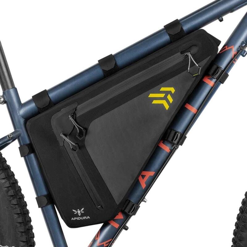 Geanta cadru bicicleta Backcountry2.0 Full Frame Pack 4 litri - negru gri galben
