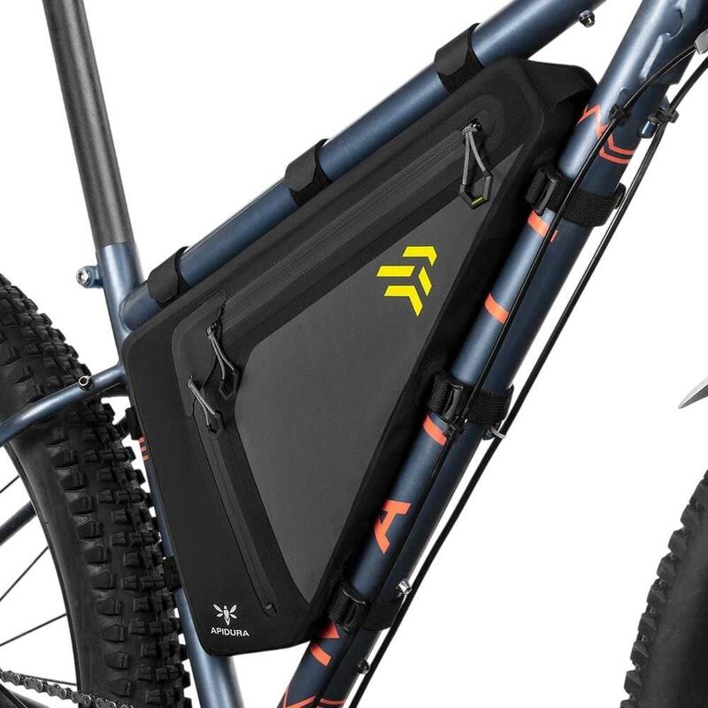 Geanta cadru bicicleta Backcountry2.0 Full Frame Pack 4 litri - negru gri galben