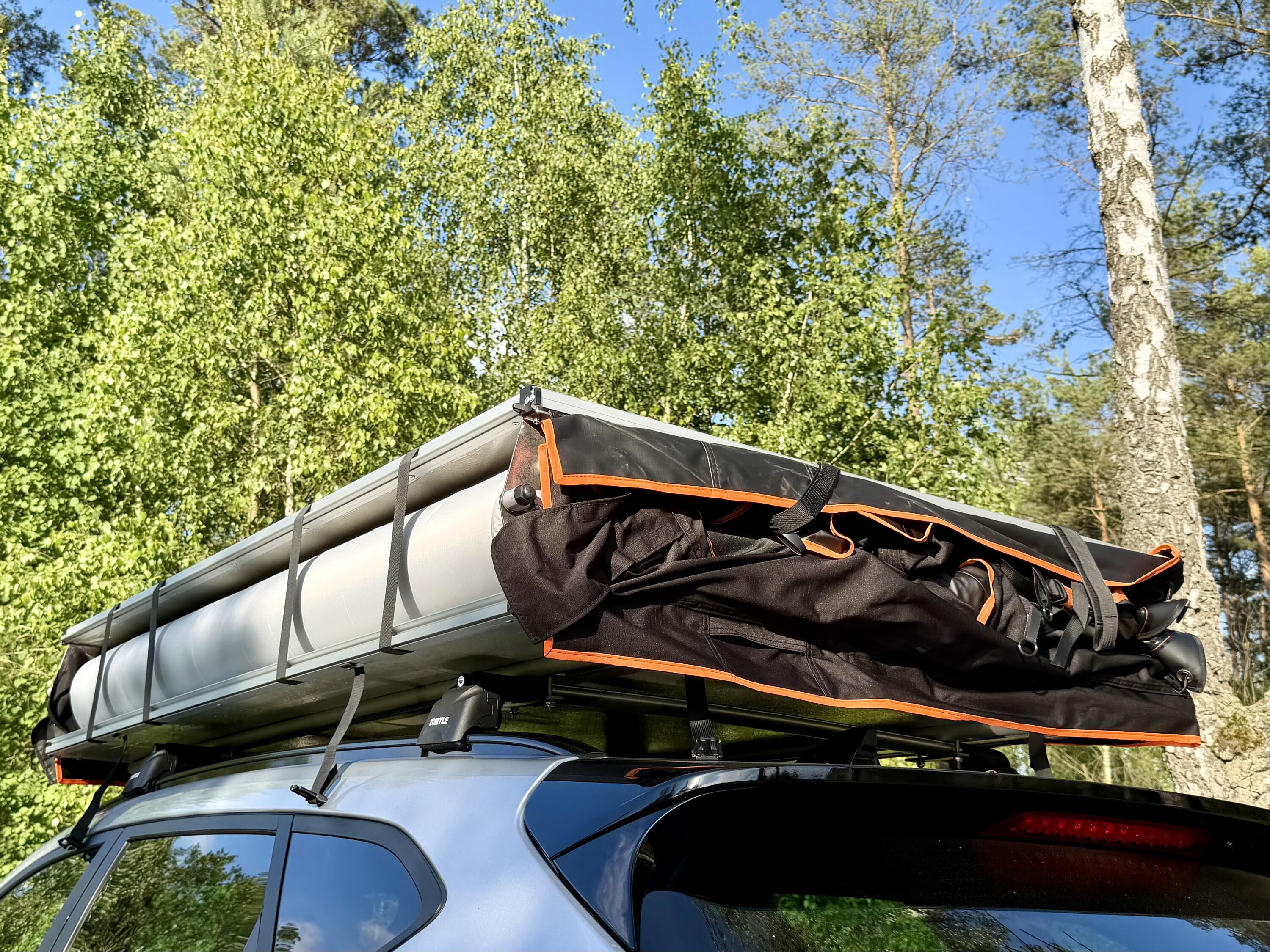 GERMINA RIFT 140 Namiot Dachowy Softshell 240x140 cm – Rooftop Tent 2–3 Osobowy, 3/15