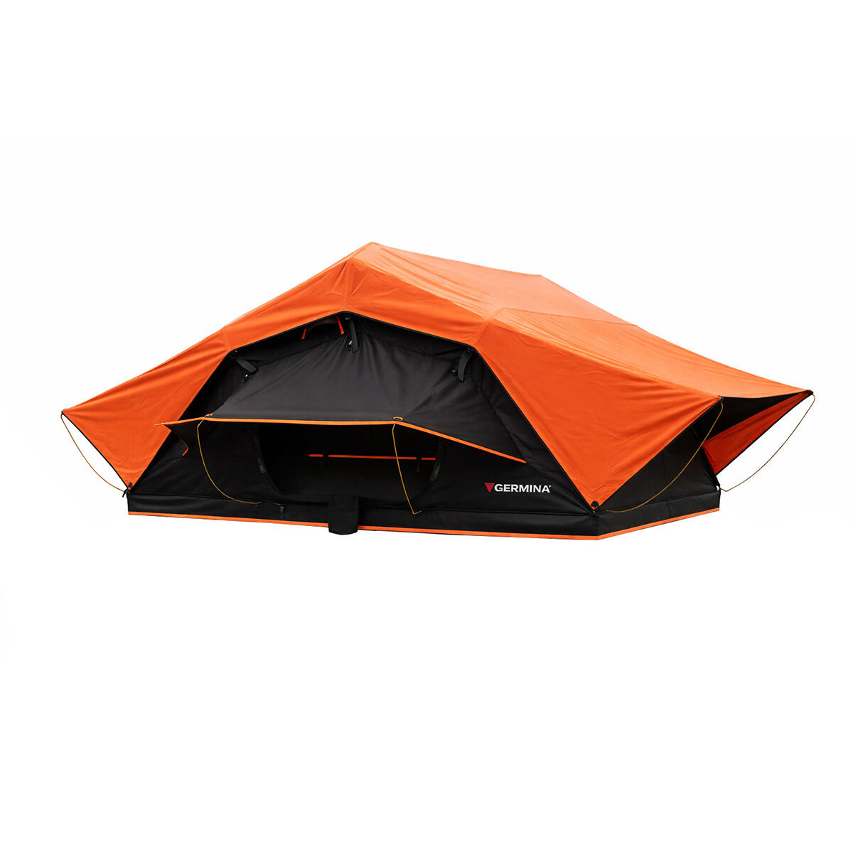 GERMINA RIFT 140 Namiot Dachowy Softshell 240x140 cm – Rooftop Tent 2–3 Osobowy, 12/15