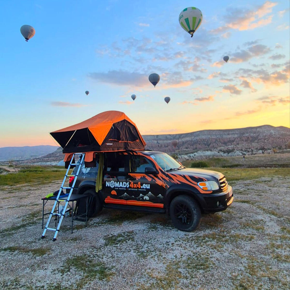 GERMINA RIFT 140 Namiot Dachowy Softshell 240x140 cm – Rooftop Tent 2–3 Osobowy, 11/15