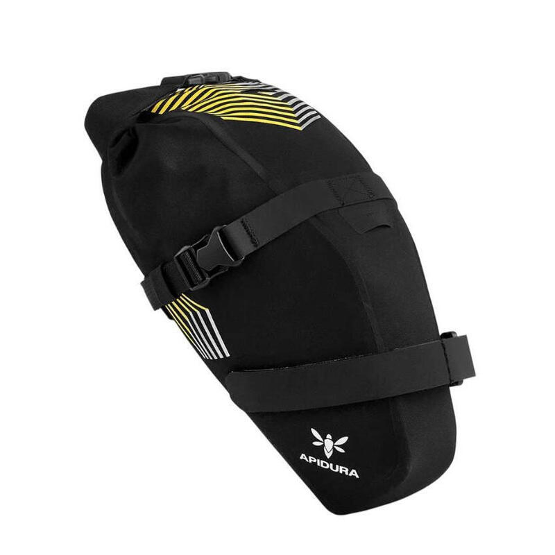 Geanta bicicleta cu prindere sub sa,Racing Saddle Pack 3 litri - negru galben