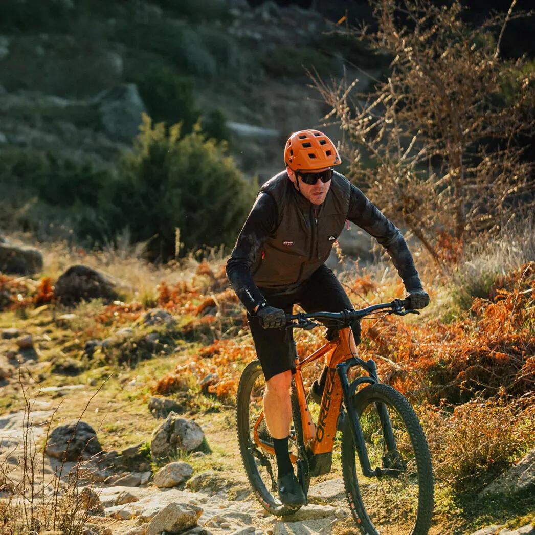 Urrun 30 - bicicleta electrica MTB - albastru galben 4/5
