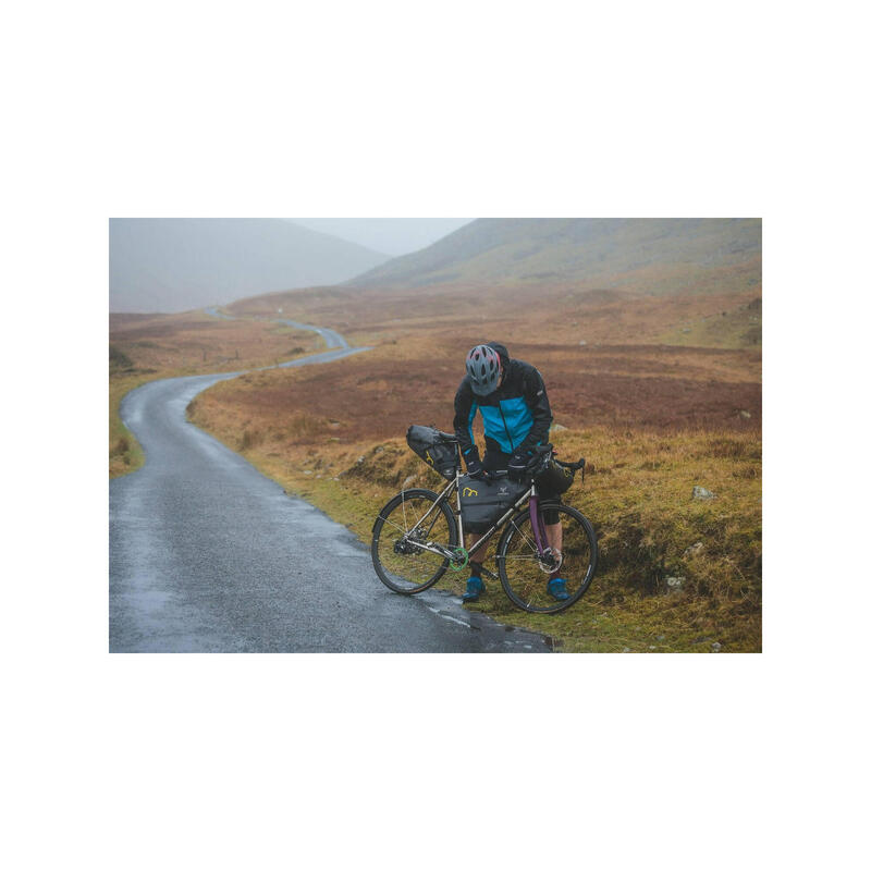 Geanta cadru bicicleta Expedition Full Frame Pack 6 litri - gri negru galben