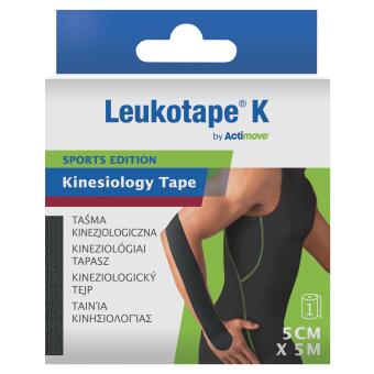 Taśma do kinesiotapingu sportowa LEUKOTAPE by ACTIMOVE elastyczna 3/3