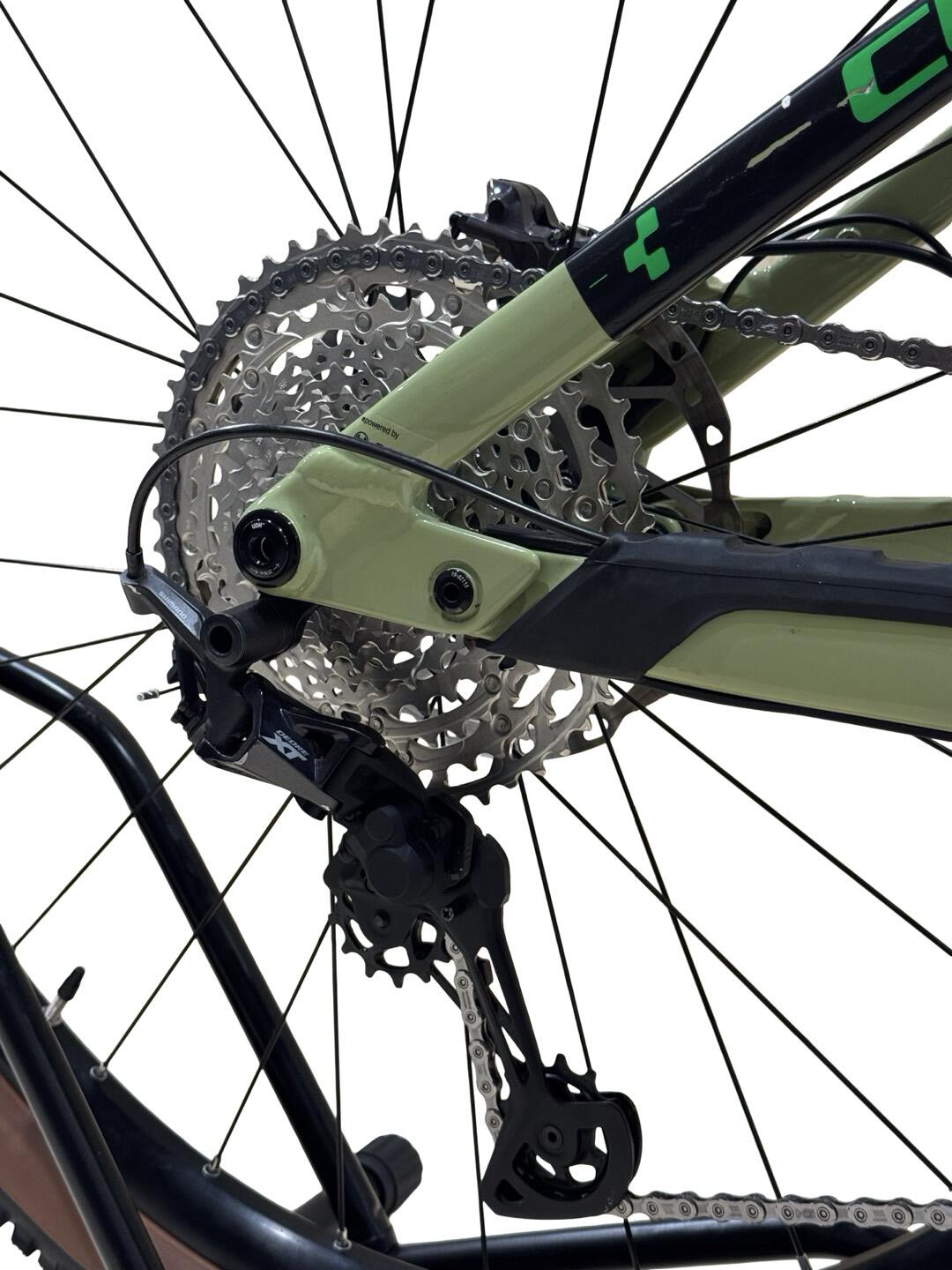 Ricondizionata- E-Mountain bike Cube Stereo Hybrid 140 HPC SL - Stato eccellente 13/14