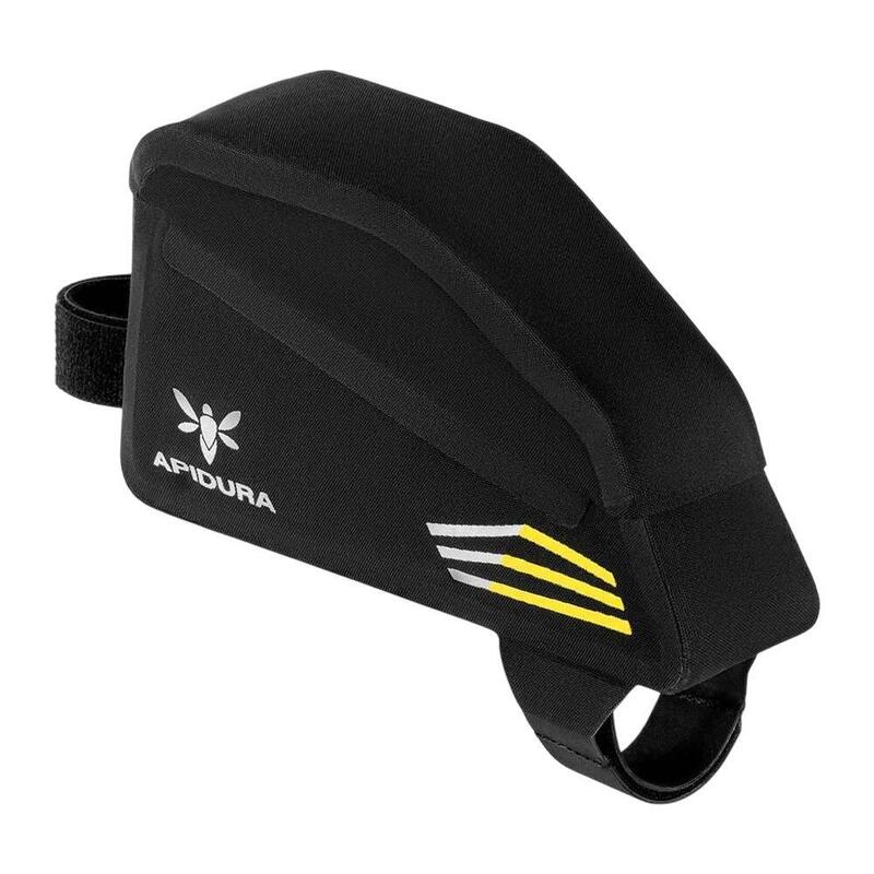 Geanta mica cadru bicicleta Racing Top Tube Pack 0.5 litri - negru
