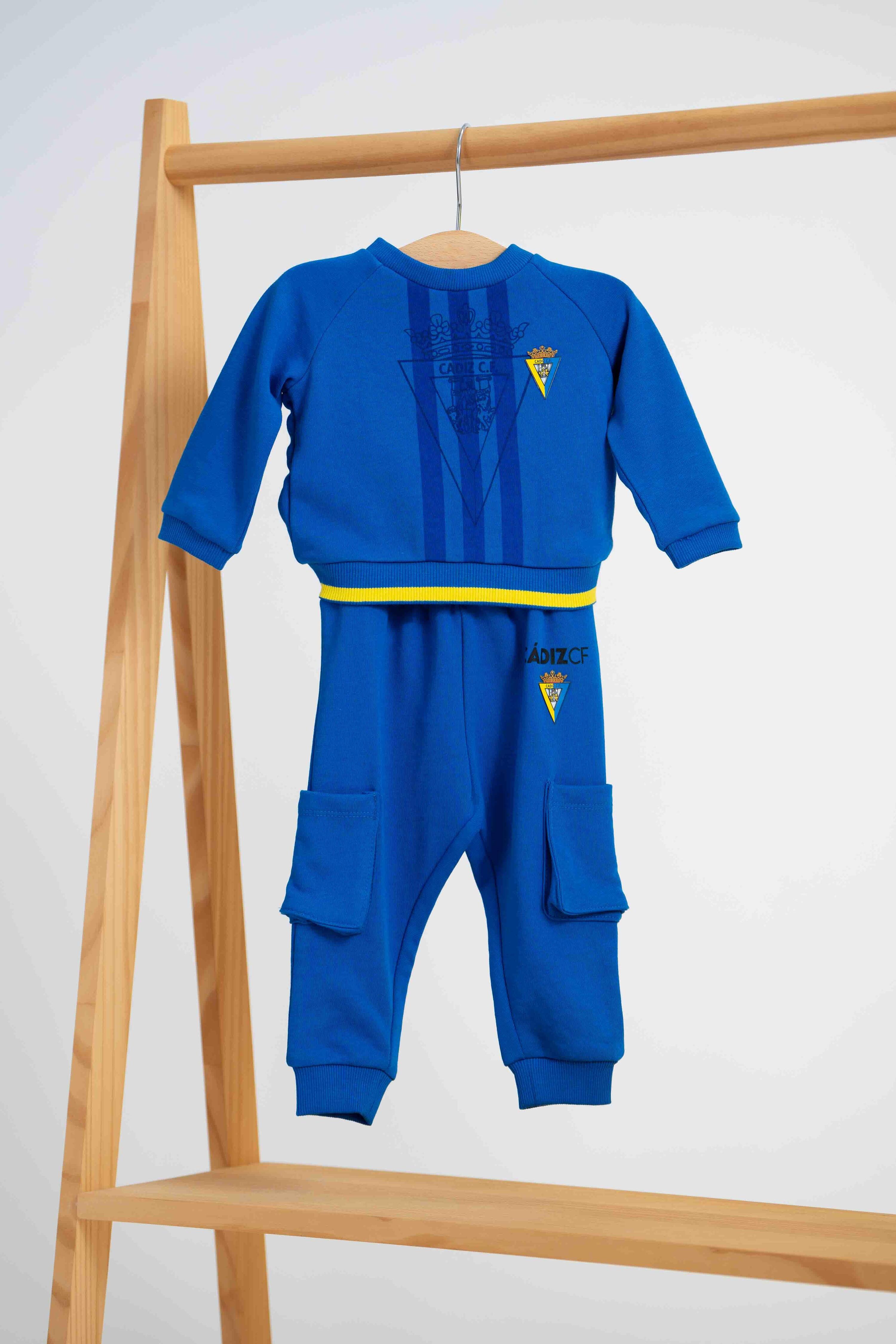 Sudadera azul de bebé - Cádiz CF 3/3