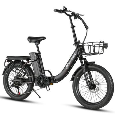 Samebike cy20 pro opvouwbare elektrische stadsfiets met shimano 7