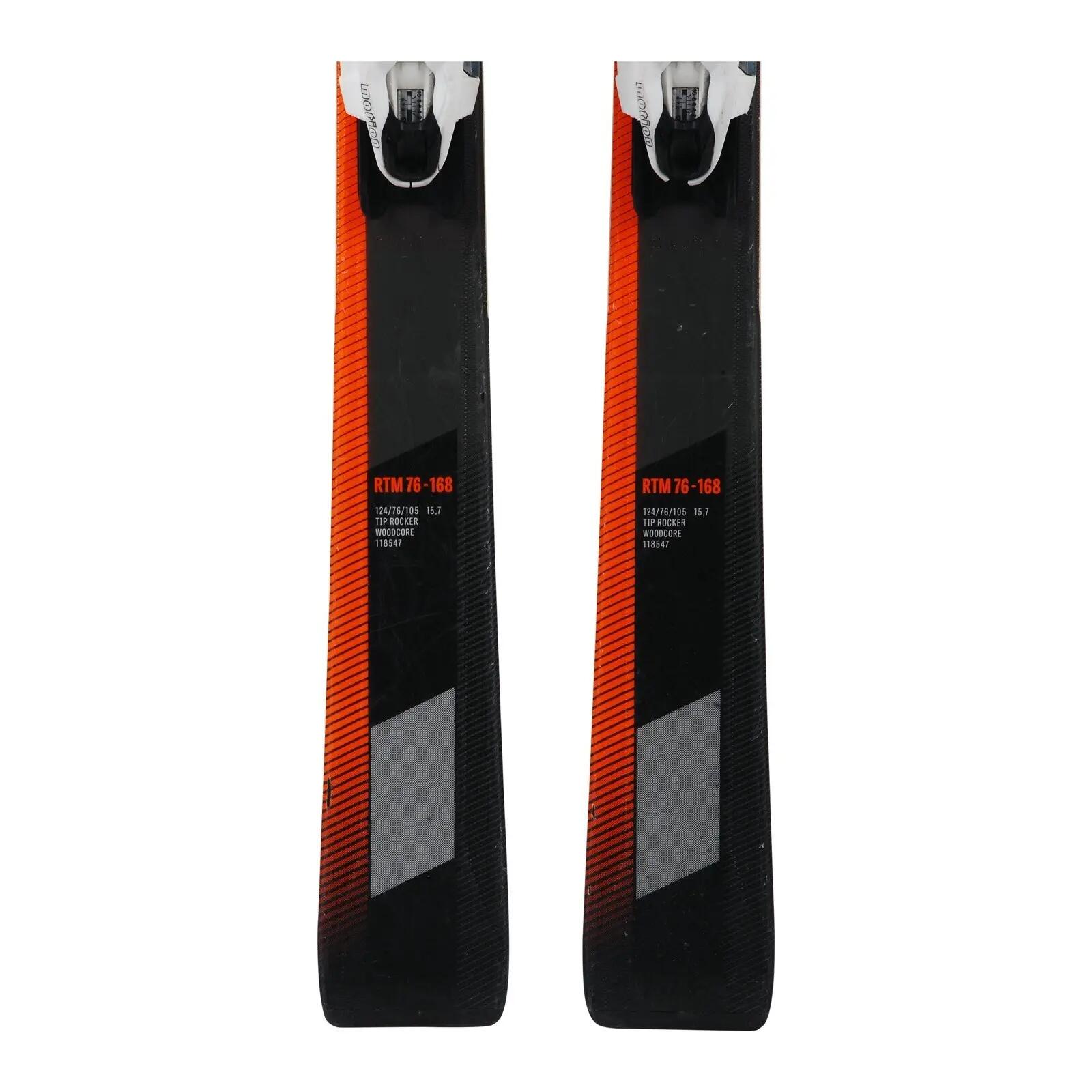 RECONDITIONNE - Ski Volkl Rtm 76 + Fixations 4/4