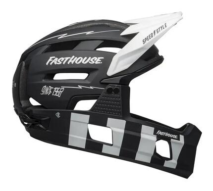 Casque Intégral Bell Super Air R Mips FastHouse Noir / Blanc