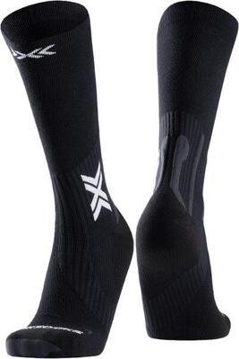 X-Socks Run Perform Warm Crew Socks nero/grigio chiaro