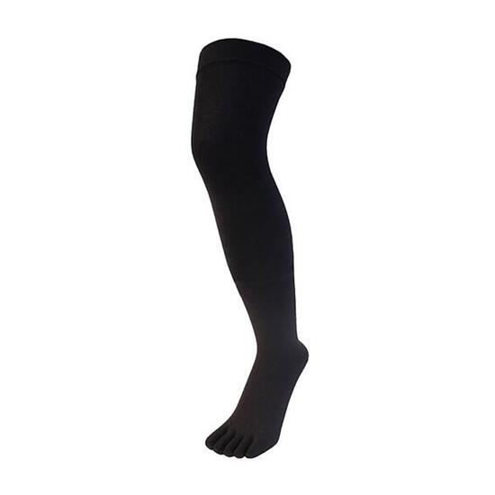 Chaussettes unisexes à orteils évacuant l'humidité au-dessus du genou