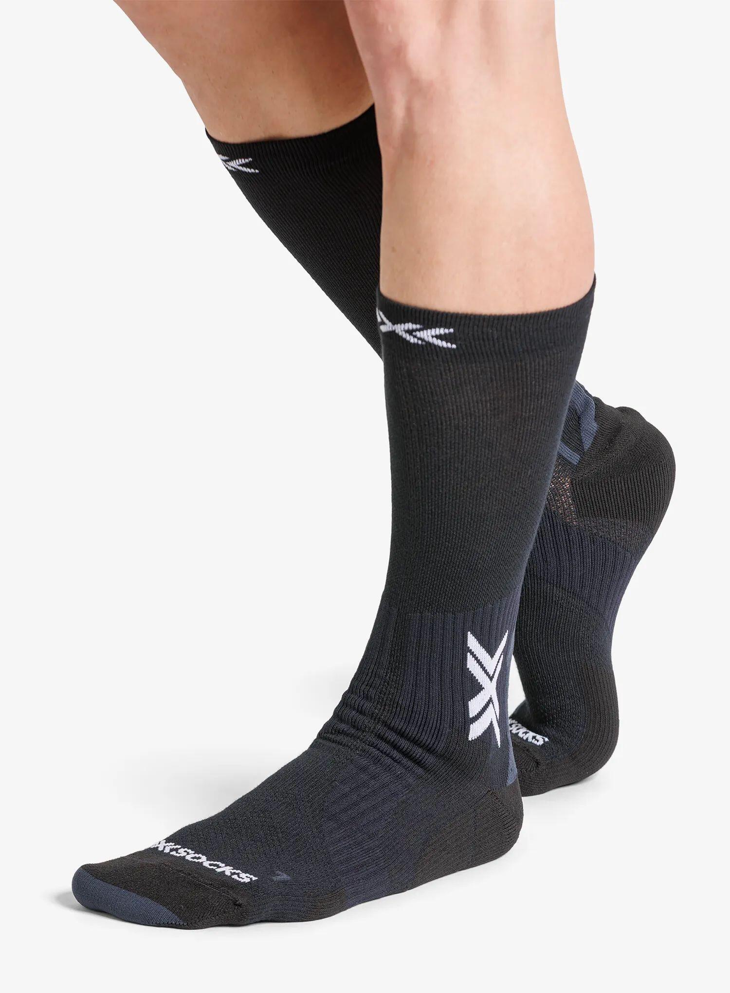 Skarpety biegowe X-Socks Run Perform Warm Crew 4/7