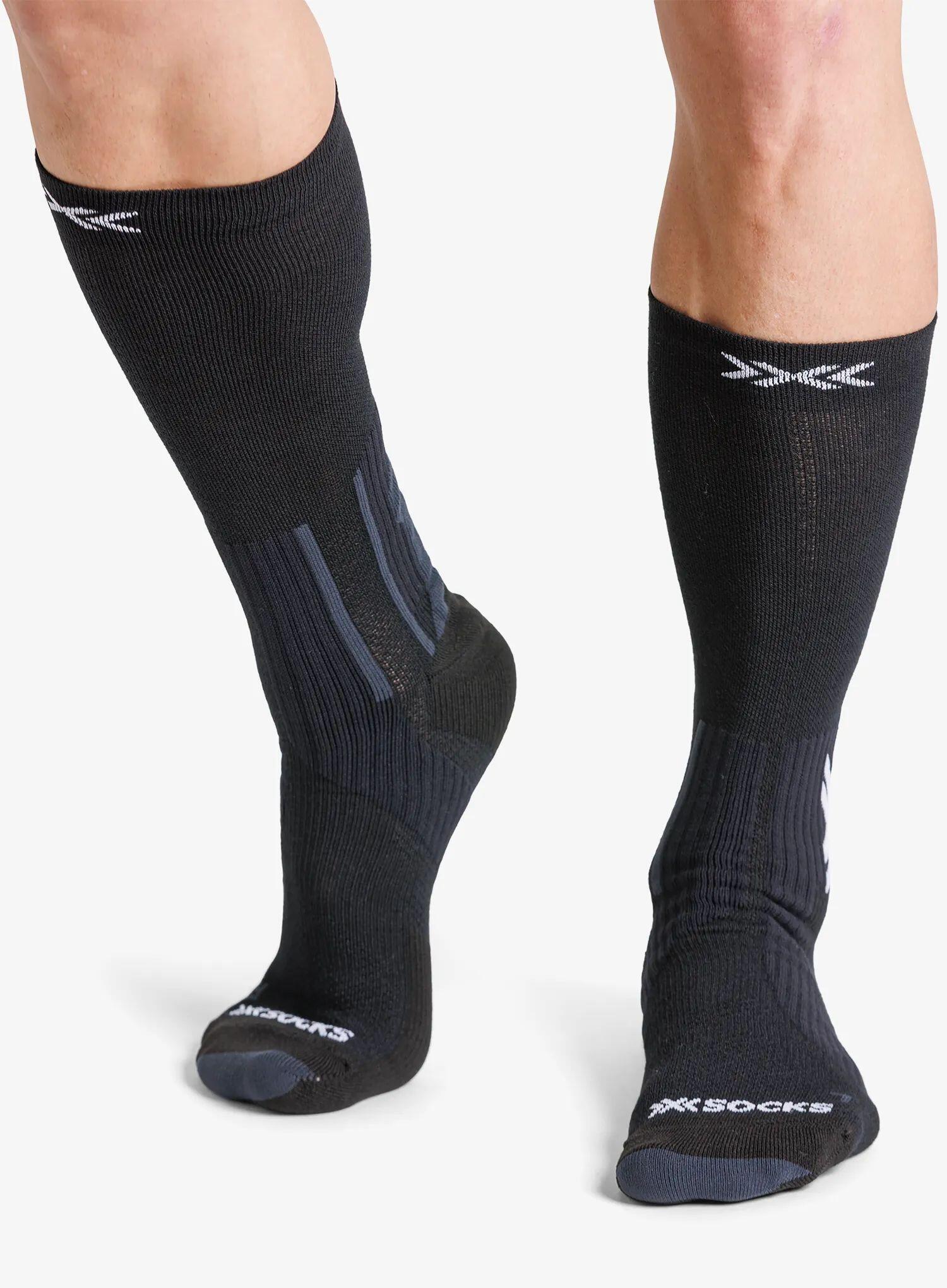 Skarpety biegowe X-Socks Run Perform Warm Crew 2/7