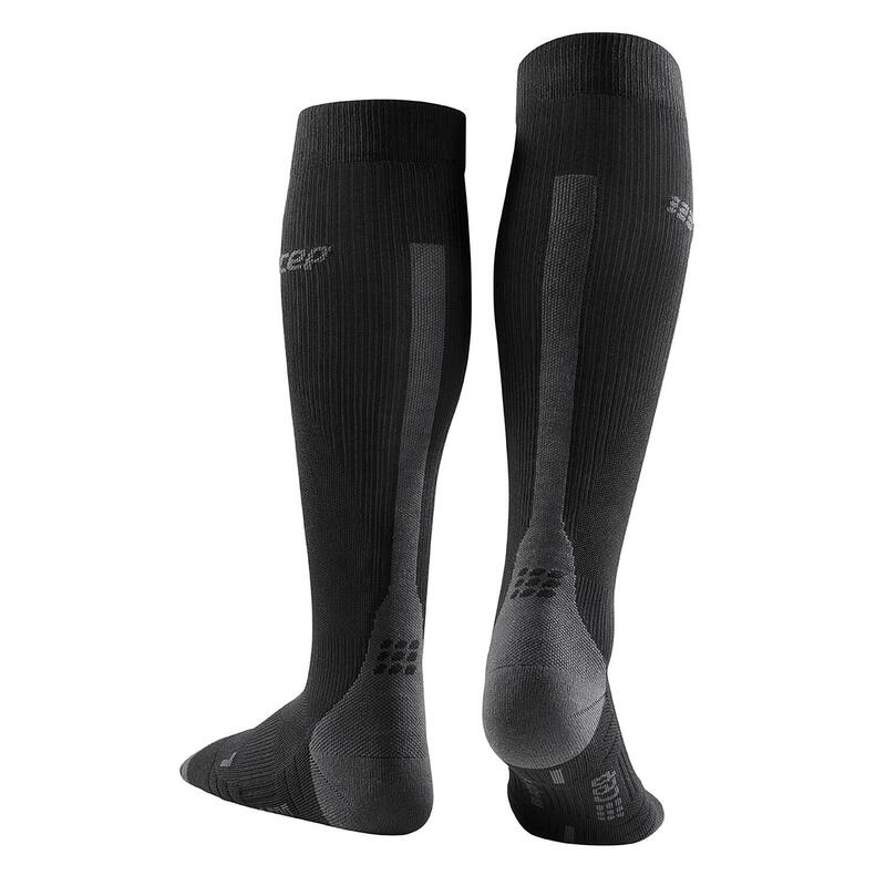 Sosete compresie alergare pentru femei 3.0 women socks - negru gri inchis