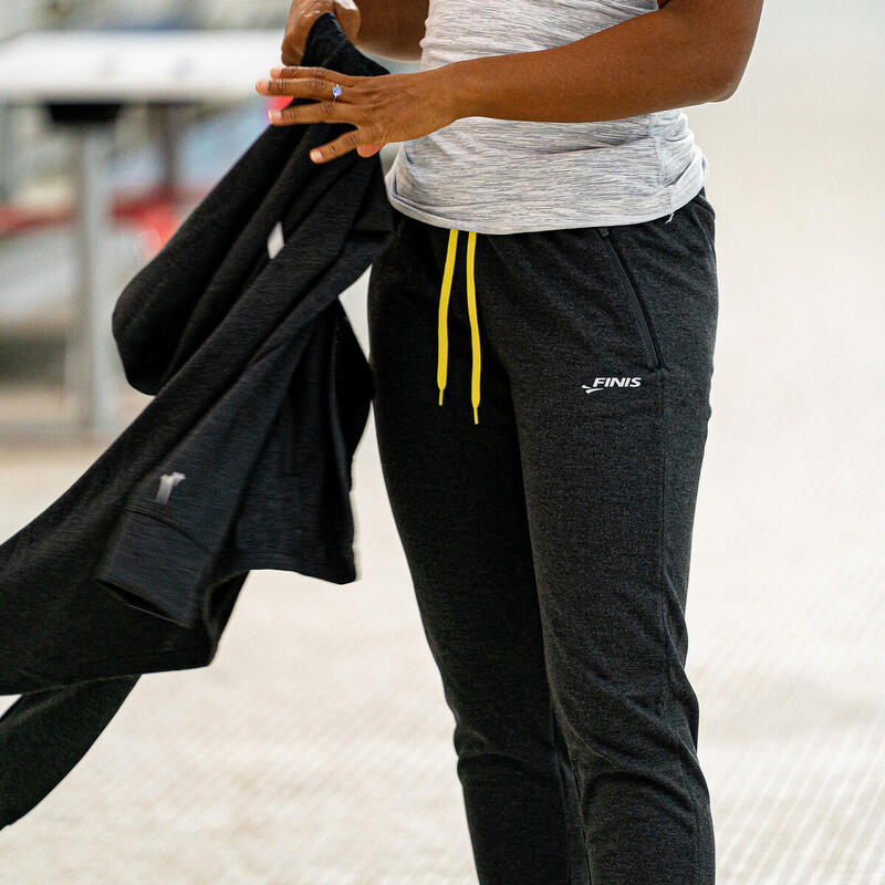 Pantaloni lungi sport lejeri pentru femei Tech W Pants - negru