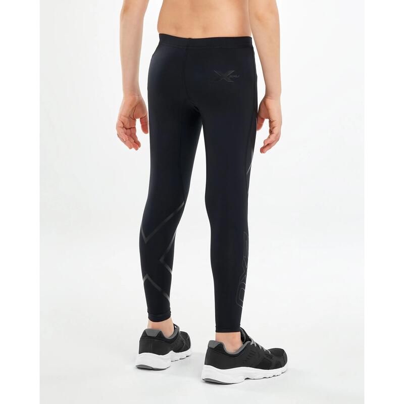 Colanti compresie pentru copii Youth Compression Tights - negri
