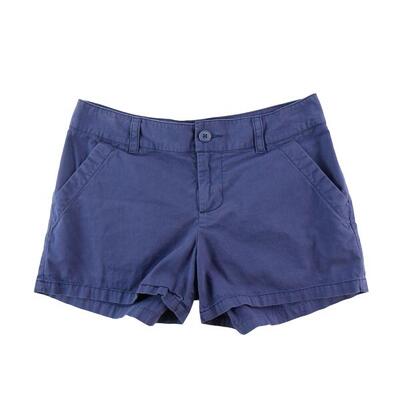 Tweedehands - dames korte broek blauw - zeer goede staat