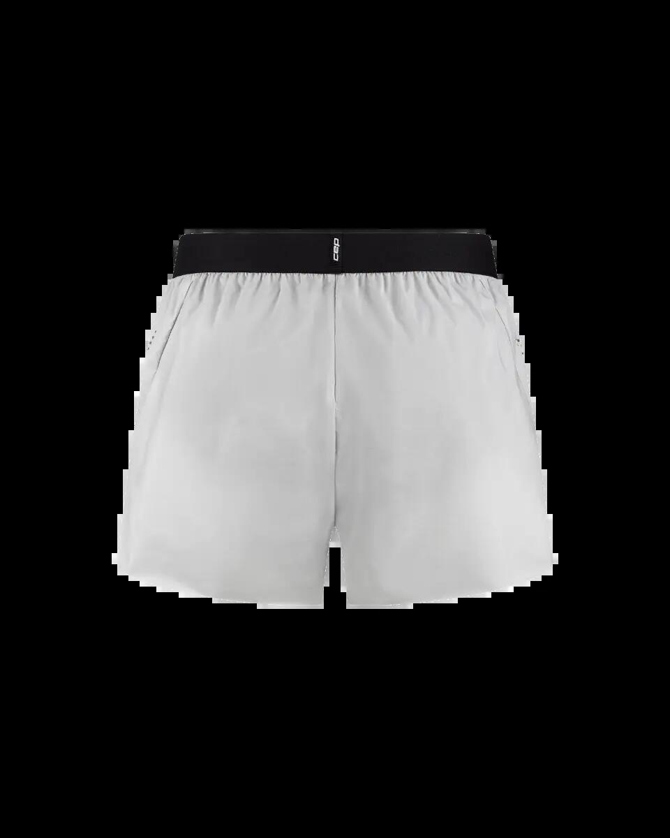 Pantaloni scurți alergare CEP Pro Run Ultralight Loose Fit - gri deschis | ultr… 2/5