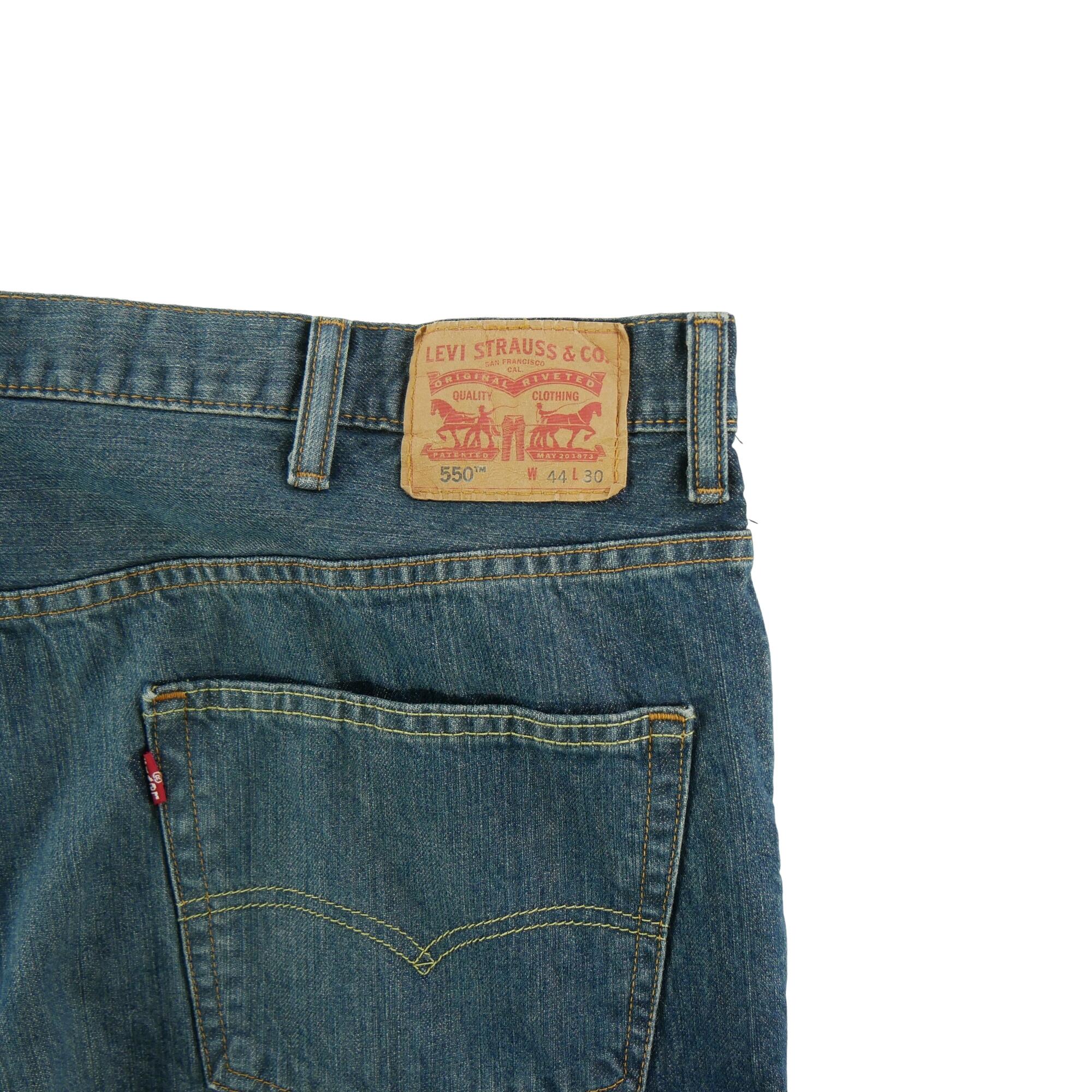 Second hand - Jeans Uomo Levi Strauss 550 Relaxed W44/L30 - Stato eccellente 7/7