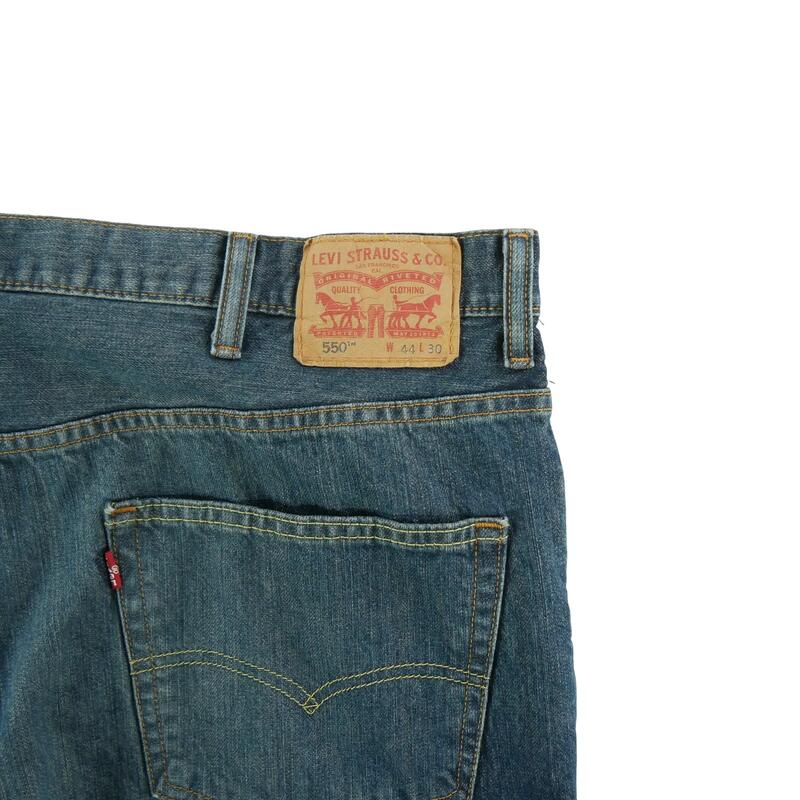 Second life - Pantaloni blugi bărbați Levi Strauss 550 Relaxați W44/L30 - Ca nou