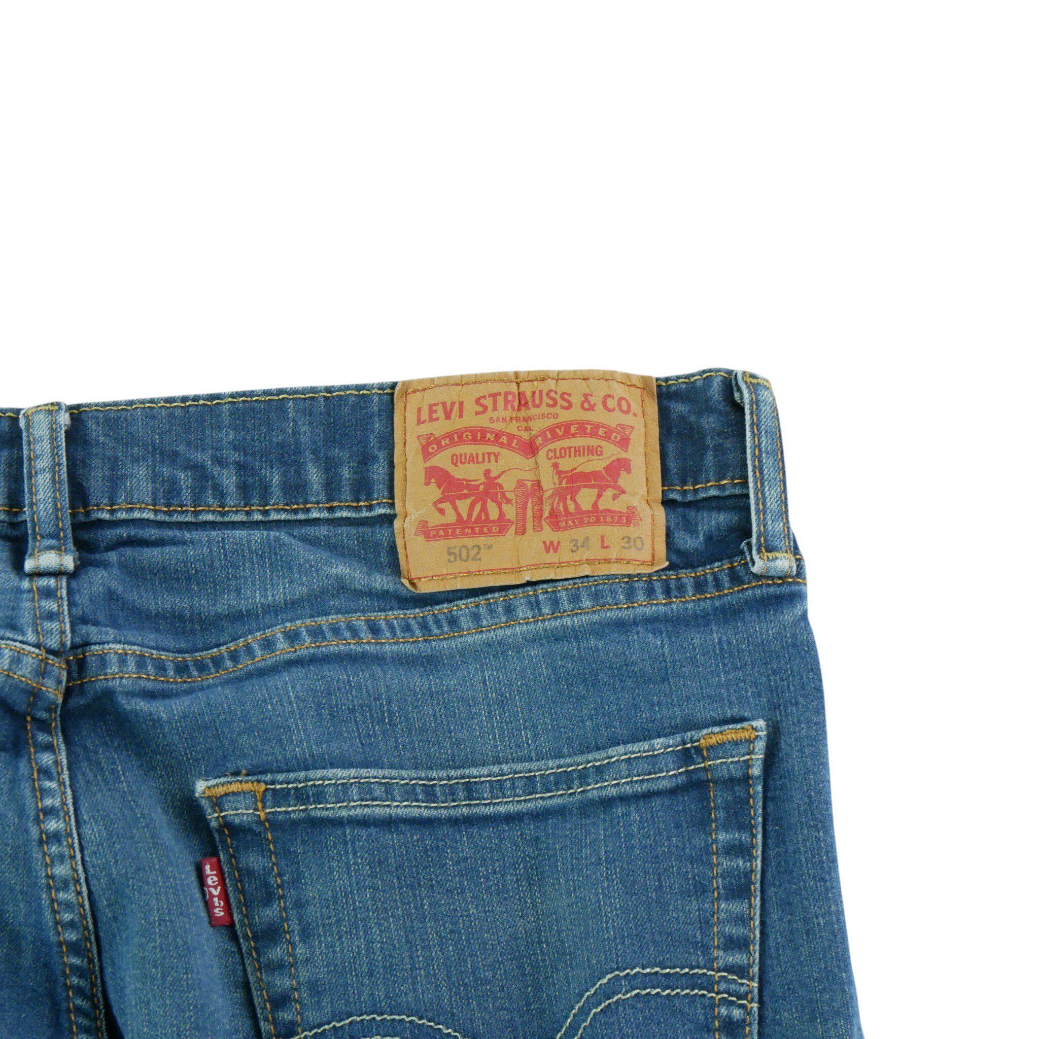 Second hand - Jeans Uomo Levi Strauss 502 W34/L30 - Stato eccellente 5/7